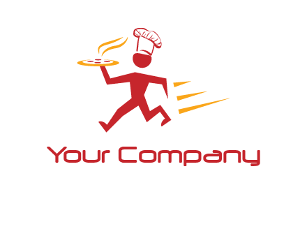 food delivery catering logo