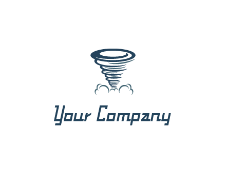 tornado or hurricane logo