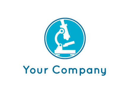 microscope in circle