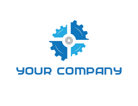 abstract gear joined together