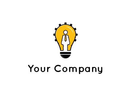 people icon in light bulb