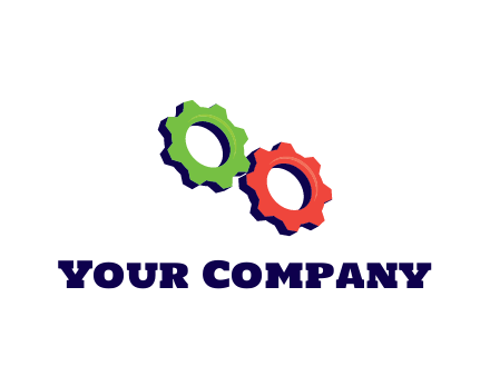 gears together engineering logo