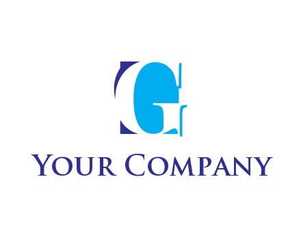 letter G fashion logo
