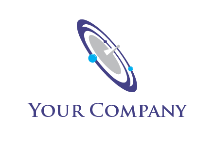 Communication orbit logo