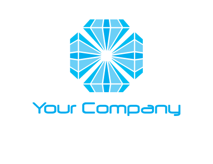 diamonds in square jewelry logo